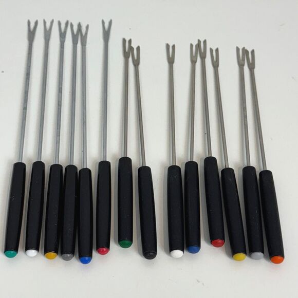 14 Vintage Fondue Forks - Picture 1 of 2